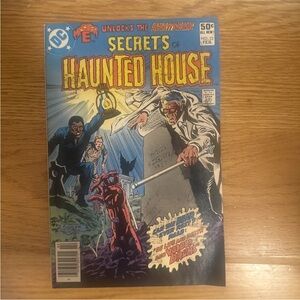 Comic Secrets of Haunted House #33 Newsstand Variant (DC Comics February 1981)